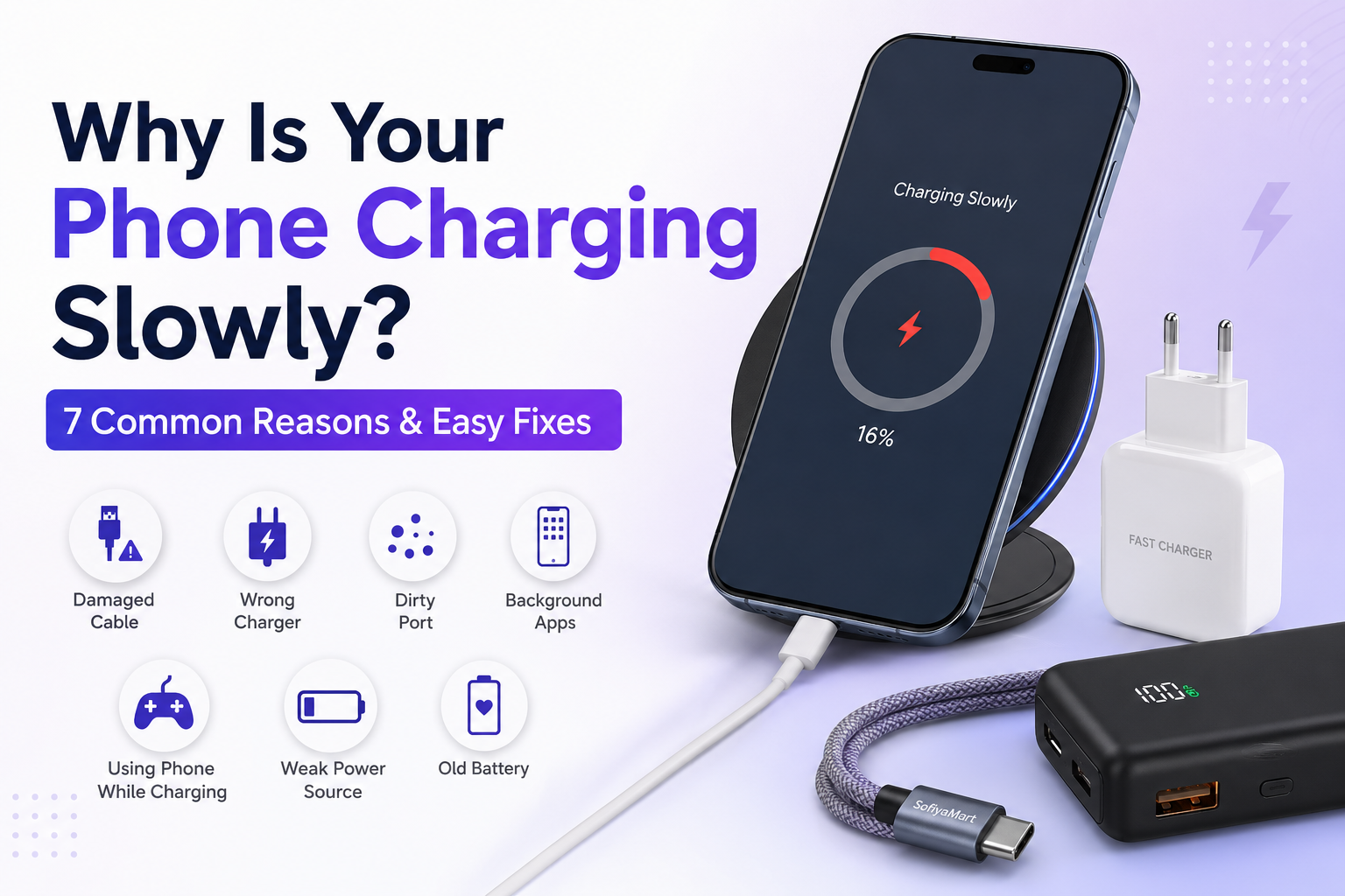 Why Is Your Phone Charging Slowly? 7 Common Reasons & Easy Fixes