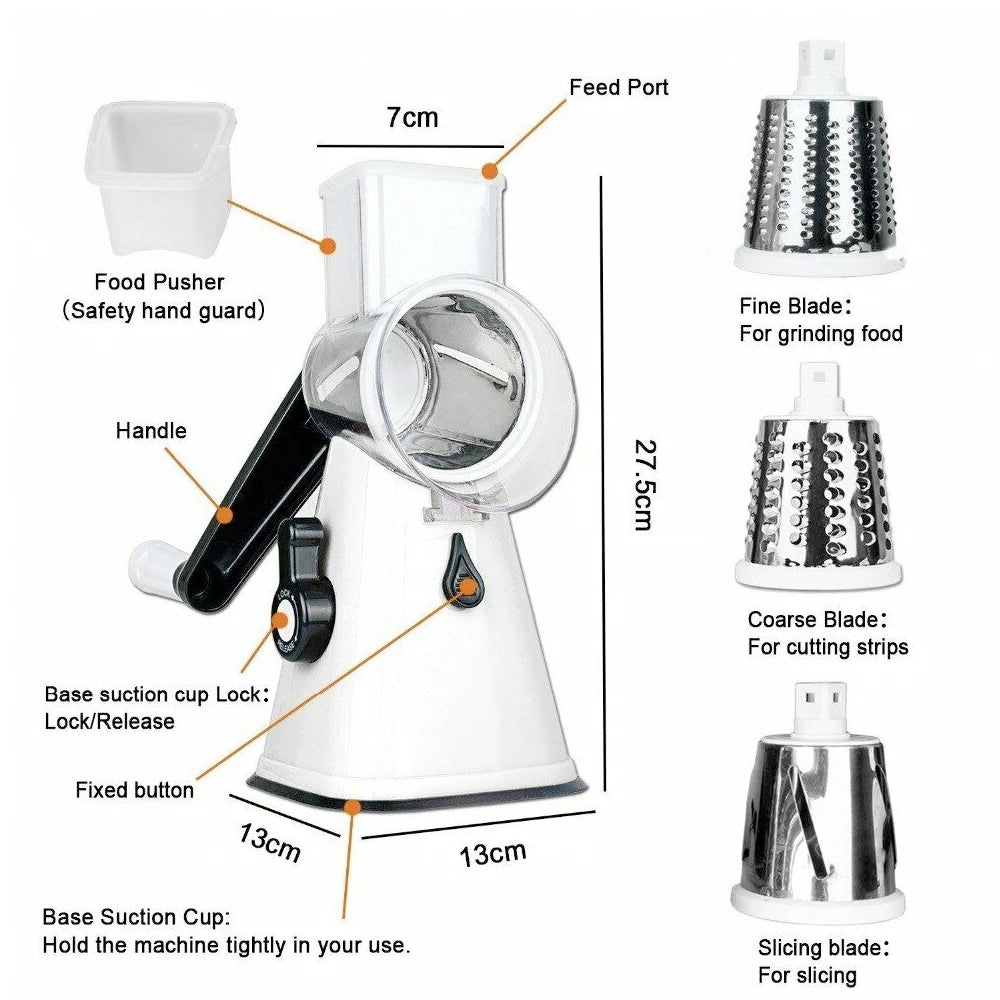 Multi Function Kitchen Slicer & Grater
