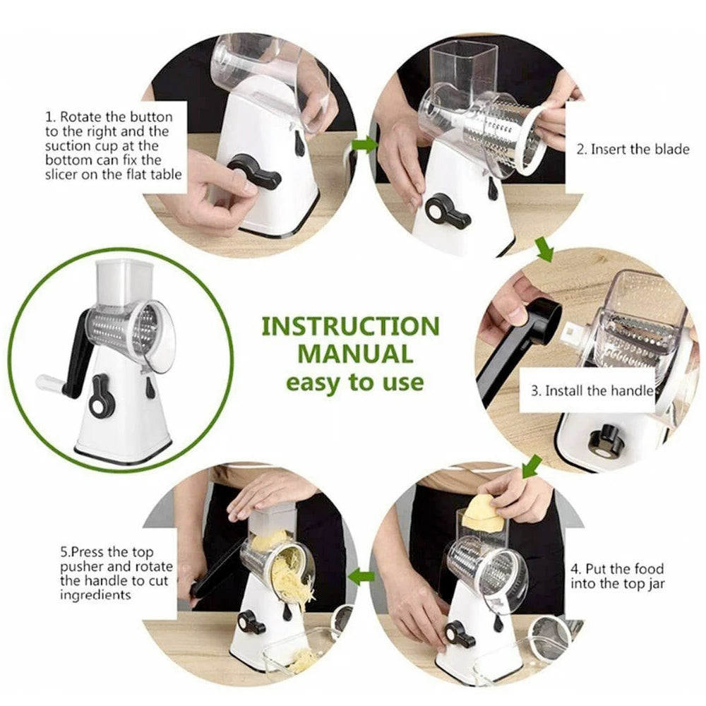 Multi Function Kitchen Slicer & Grater